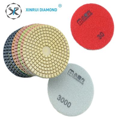 Dry Diamond Floor Polishing Pad Metalen Nest Pakket Bruto Gewicht 0,740kg Kan aanpassen