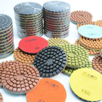 Dry Diamond Floor Polishing Pad Metalen Nest Pakket Bruto Gewicht 0,740kg Kan aanpassen