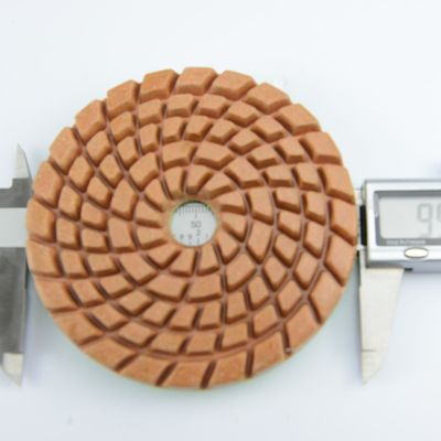 100 mm diamant natte hars polijstblok voor graniet en marmer Xiaomofang Volledige betaling