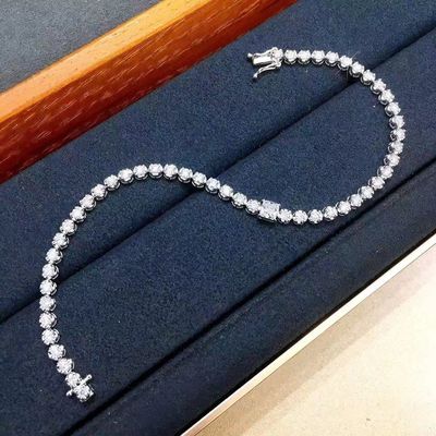 Ronde vorm Prinses gesneden Diamanten Armband Decoratie Moet hebben met Amerikaanse munt