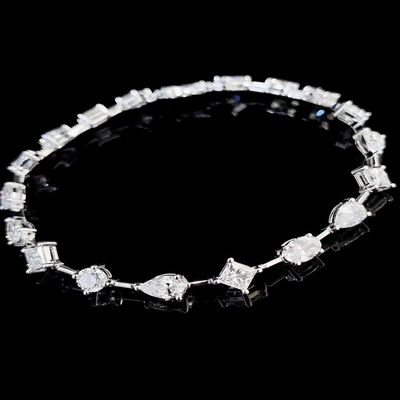 14K Brilliance Lab Volwassen Man Diamanten Armbanden Ster Mode Stijl