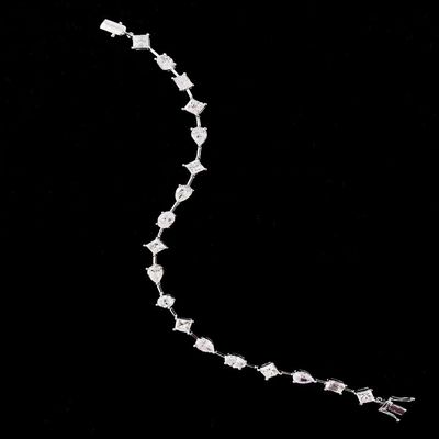 14K Brilliance Lab Volwassen Man Diamanten Armbanden Ster Mode Stijl