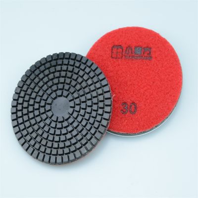 Steenmarmer Granit 7-stap Diamanten Polijst Pads 50-3000 Grit Duurzaam en Cup Design