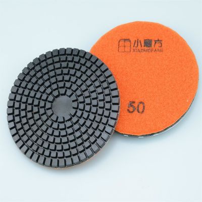 Steenmarmer Granit 7-stap Diamanten Polijst Pads 50-3000 Grit Duurzaam en Cup Design
