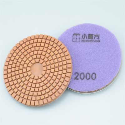 Steenmarmer Granit 7-stap Diamanten Polijst Pads 50-3000 Grit Duurzaam en Cup Design