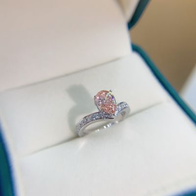 18K Witgoud Diamanten Ring Collectie Aanpasbaar Lab Diamanten Juwelen Met Diamanten