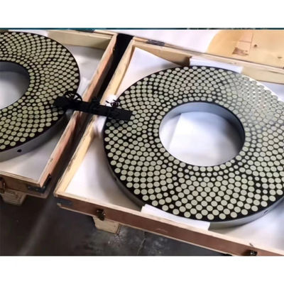 CBN Diamanten-abrasives slijpwielen Dubbelzijdige slijpplaten voor aanvankelijke betaling