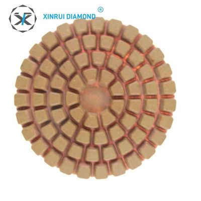 Hoge snelheid en glanzend Terrazzo polijsten met Xinrui Diamond Pad