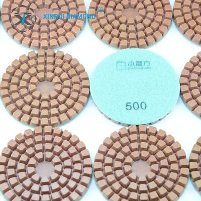 Hoge snelheid en glanzend Terrazzo polijsten met Xinrui Diamond Pad