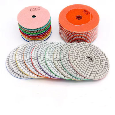 Hoge snelheid en glanzend Terrazzo polijsten met Xinrui Diamond Pad